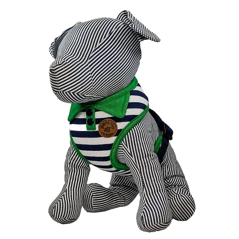 Pechera de Tela para Perros - Lineas Verdes - Maniqui - Petipia Pet Trends Pechera de Tela para Perros - Lineas Verdes - Maniqui - Petipia Pet Trends