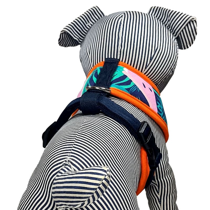 Pechera de Tela para Perros - Sandia Maniqui - Atras - Petipia Pet Trends